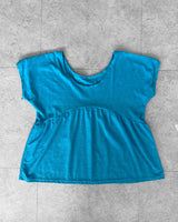 EMBOSSED OFF-SHOULDER TEE
