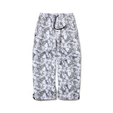 WIDE CARPENTER TRACK PANTS MONO FLOWER