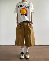 サンデープリントショートスリーブTシャツ
