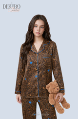 Blue Moon Leopard Four Seasons Pajamas