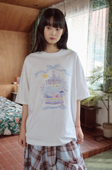 26SS★ DTP Ribbon Whale Short Sleeve Tee