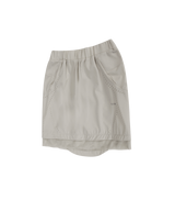 レイヤードメッシュナイロンミディスカート / Beige