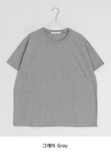 [unisex] シオニ ベーシック レイヤード 半袖Tシャツ