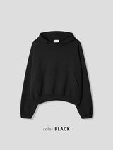 No.1474 ハイネッククロップフードT (3color)