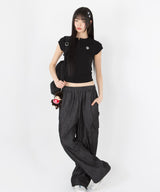 SLIM FIT REGULAR BUTTON HALF T-SHIRT [3color]