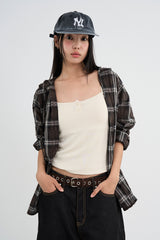 Button With Cup Sleeveless