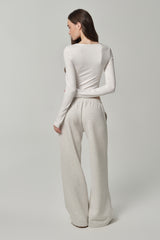 Clear Mind Square Top, White