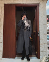 Melton Maxi Wool Overcoat
