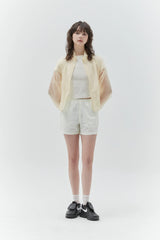 KIRSH PLAIN ULTRALIGHT CROP WINDBREAK - IVORY 