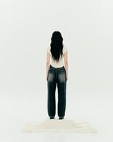 DEAR SHIRRING BUTTON TOP (CREAM)