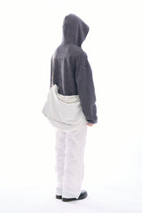 Jack pigment stripe zip-up hoodie