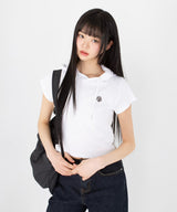 HOOD CAP SLEEVE T-SHIRT [4color]