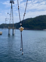 ウォーターカラー スターフィッシュ ストリング ネックレス