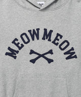 MEOW MEOW CAT EAR HOODIE GREY(CV2GFFM401A)