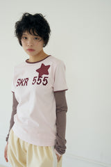 SKR 555 レイヤードトップ (PINK)