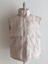 Bart High-Neck Short Padding Vest (Belt set)