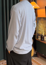 Round Overfit Knit Tee 7COLOR