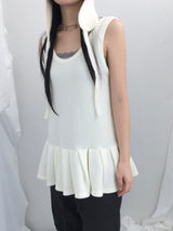 a flared winter dress