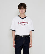 genova リンガーTシャツ ネイビー