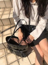Easy ribbon bag_black