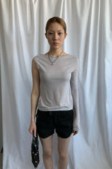 ウェーブTシャツ [グレー]
