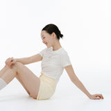 クローバーTシャツ (white)