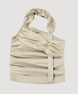 SHEER HALTERNECK TOP