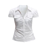 Kaia Utility Pocket Blouse