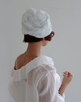 Flower Punching Shirring Beanie