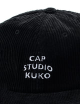 KUKO Corduroy Cap_Black White