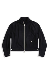 shoulder two tuck jacket_black