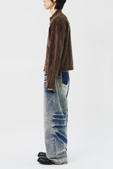 ウェットスエードジャケット (2color)