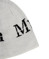 JACQUARD LOGO BEANIE