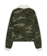 horse cl zip up (camo)