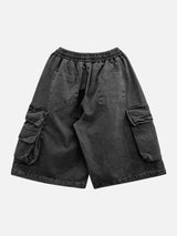 Bear Pigment Cargo Bermuda Pants 3C