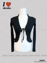 ピーチシフォンフリルレースドレス(cardigan set)