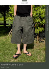 Modin pig cargo Bermuda pants