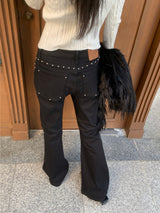Dustline Stud Western Bootcut Long Pants