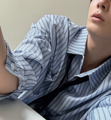Dope Loose Fit Striped Shirt