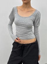 [MADE] Liu Puff Unik Long Sleeve T-shirt