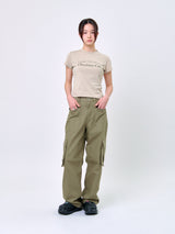 CHESHIRE CAT WOMEN  T-SHIRT_Beige