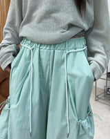 Eren String Pocket Nylon Pants