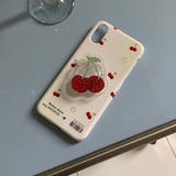 [MADE] チェリーアクリルトック_マグセーフスマートトック