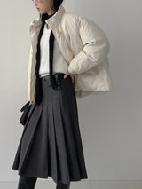 Giel Wool Pleated Skirt