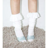 Frill long socks