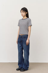 (W) View Striped Top