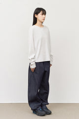 Rib Cropped Longsleeve