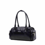 SPOILED LONG TOP – HANDLE BOX BAG | BLACK