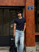 Hyde cropped knitwear short-sleeved