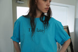 ティルロゴTシャツ_ブルー